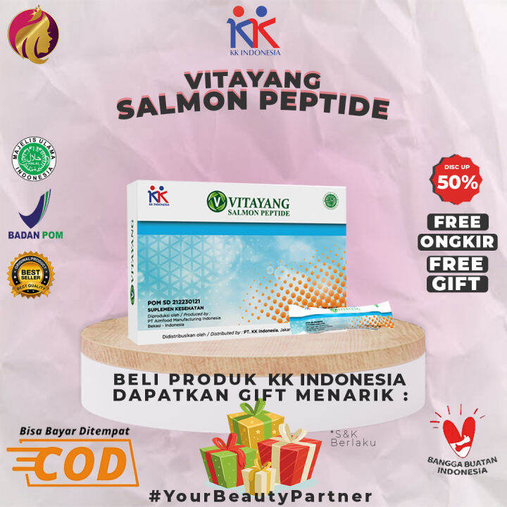 Vitayang Salmon Ovary Peptide vitayang SOP Lazada Indonesia