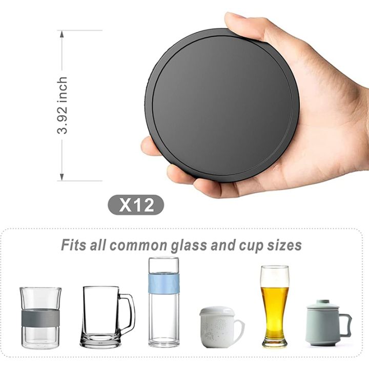 12pcs-glass-coaster-set-cup-coasters-silicone-glass-coasters-with-overflow-ring-heat-resistant