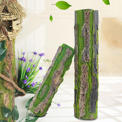 【cw】DIY Wall Decoration Green Plant Bark Artificial Bark Indoor Decoration Material Artificial Moss For Water Pillar Cover