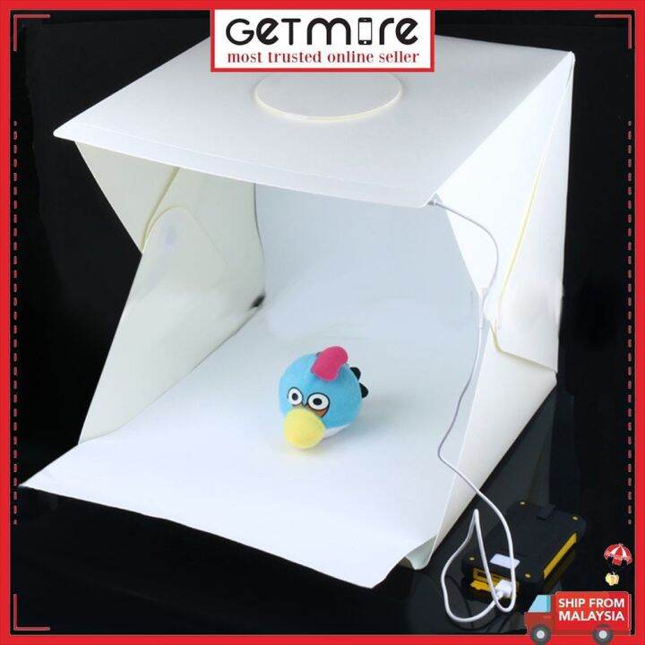 High Quality Mini Photo Studio Box Photography Backdrop with LED Light