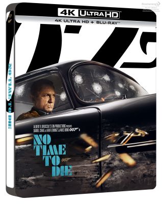 007 No Time To Die /007 พยัคฆ์ร้ายฝ่าเวลามรณะ (4K+Blu-ray Steelbook) (4K/BD มีเสียงไทย มีซับไทย) (Boomerang) ***ราคาพิเศษ***