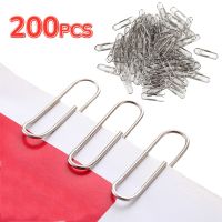 50/100/200PCS Mini Paperclips Antirust Reusable Durable Document Photo Bookmark Binder Clip Office Accessories Paper Clips