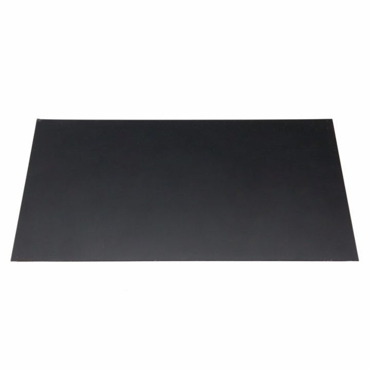 1Pcs DIY ABS Styrene Plastic Flat Sheet Plate 1mm x 200mm x 300mm Black ...