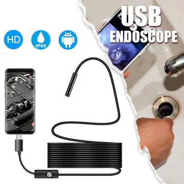 USB Snake Inspection Camera, USB 5.5mm Borescope, Scope Camera