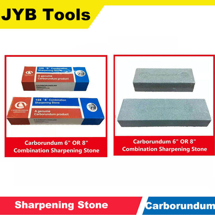 JYB Tools Sharpening Stone Carborundum 108 S Combination (15 cm