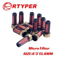 100pieces Fuel Injector Micro Basket Filter For Audi BMW GMC Injector Repair Kits 6x3x13.8mm