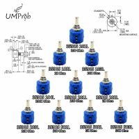 Limited Time Discounts 3590S-2-103L 3590S 1K 2K 5K 10K 20K 50K 100K Ohm  Precision Multiturn Potentiometer 10 Ring Adjustable Resistor