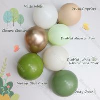 【DT】hot！ 5/10/12/18inch Matte Balloons Decorations Birthday Supplies Boy/Girl Boho Arch Garland Baby Shower Globos