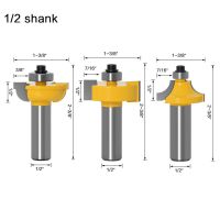 【Booming】 MULTI DEAL แกะสลัก Rabbet Tool Router Bit 3X3ชิ้น1/2 "Rabbet Router Bit &amp; Bearing