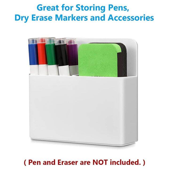 10x-magnetic-dry-erase-marker-holder-pen-and-eraser-holder-for-whiteboard-magnetic-pencil-cup-storage-organizer