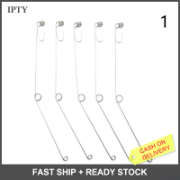 IPTY ตั้งแคมป์อุปกรณ์ตกปลาอัตโนมัติฤดูใบไม้ผลิ ejection ตะขอสแตนเลส