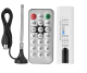 USB TV FM + DAB DVB-T RTL2832U + R820T รองรับ SDR TUNER Receiver & DVB T HDTV TV STICK dongle ตัวรับสัญญาณเสาอากาศ