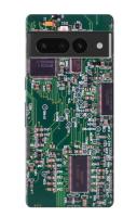 เคสมือถือ Google Pixel 7 Pro ลายกราฟิกแผงวงจรอิเล็กทรอนิกส์ Electronics Circuit Board Graphic Case For Google Pixel 7 Pro