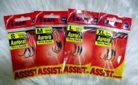 เบ็ดจิ๊กผูกสำเร็จ Asari aurora micro assist #SS/S/M/L/XL pack 3pcs