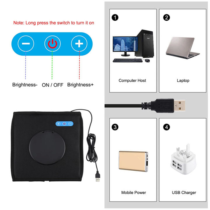 puluz-studio-box-ตู้ถ่ายภาพสินค้าขนาด-25-เซนติเมตร-พร้อมไฟ-led-และฉากหลัง-12-สี