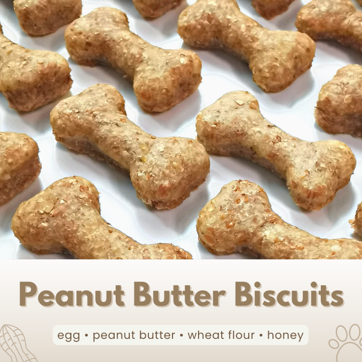 Peanut Butter Dog Biscuits / Treats Lazada PH
