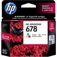 HP 678 TRI-COLOR ORIGINAL INK ADVANTAGE CARTRIDGE