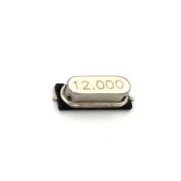 20pcs smd hc-49s 12MHz 12.000 mhz 20ppm 20pF คริสตัลกังหันเหร่าควอตซ์