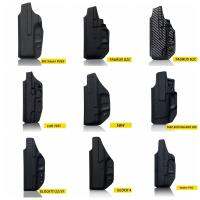 “》{ IWB Kydex ซองหนังสำหรับ Taurus G2C Glock 17/22/31/43 S &amp; W MP9 Colt 1911 Wather PPQ SIG P365 M &amp; P 380ซองปืนแบบซ่อน