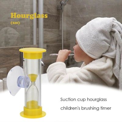 Kitchen Timers 2/3min Hourglasses Children Teeth Brushing Timer With Suction Cup Kitchen Tools Cocina Home Decor Gadgets