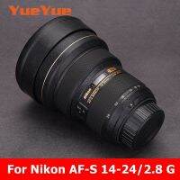 สติกเกอร์เลนส์กล้องถ่ายรูปสำหรับ Nikon AF-S 14-24มม. F2.8ก. ห่อหุ้มผิวฟิล์มป้องกัน14-24F2.8 F/ 2.8ก.