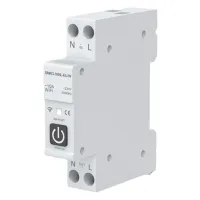 Wifi สมาร์ทเบรกเกอร์ 1P Din Rail สวิตช์ควบคุมระยะไกลพร้อมการวัดแสง 10A/16A/25A/32A/40A/50A/63A ส่วนอุปกรณ์ไฟฟ้า-WIOJ SHOP