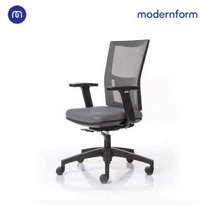 Modernform เก้าอี้สำนักงาน เก้าอี้ทำงาน เก้าอี้ออฟฟิศ  รุ่น HYDRA  พนักพิงกลาง ฟังก์ชั่นสุดคุ้ม  หุ้มด้วยผ้าตาข่ายทึบที่จะช่วยรองรับกระดูกสันหลังส่วนล่าง และยังสามารถปรับเอนพนักพิงได้ 4 ระดับ  หุ้มผ้าตาข่าย สีเทา