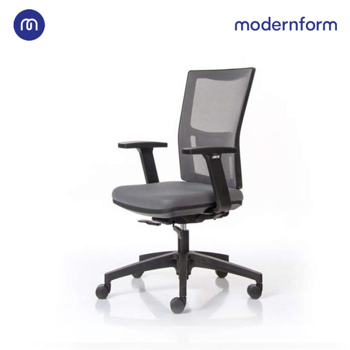 modernform-เก้าอี้สำนักงาน-เก้าอี้ทำงาน-เก้าอี้ออฟฟิศ-รุ่น-hydra-พนักพิงกลาง-ฟังก์ชั่นสุดคุ้ม-หุ้มด้วยผ้าตาข่ายทึบที่จะช่วยรองรับกระดูกสันหลังส่วนล่าง-และยังสามารถปรับเอนพนักพิงได้-4-ระดับ-หุ้มผ้าตาข่