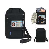 Travel Neck Wallet Pouch Holder with RFID ID Credit Card Document Organizer Shoulder Neck Pouch Card Bag Outdoor Universal HOT