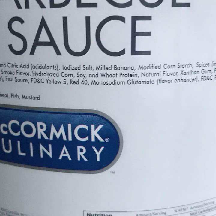 McCormick Barbecue Sauce 3.5kgs On Hand Lazada PH