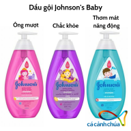 Dầu gội Johnson s Baby Óng mượt Chắc khỏe cho bé gái Thơm mát năng động cho bé trai - Hàng công ty thumbnail