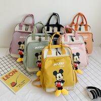 Disney Autumn Student Print Mickey School Bag Senior High School Students Backpacks Teen Girls Lovely Backpack Children Bag