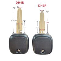 [MEES] รถ Auto Transponder Key Shell Blank สำหรับ Daihatsu Charade Copen Cuore Feroza Sirion YRV พร้อม Uncut DH4R DH5R Key Blade