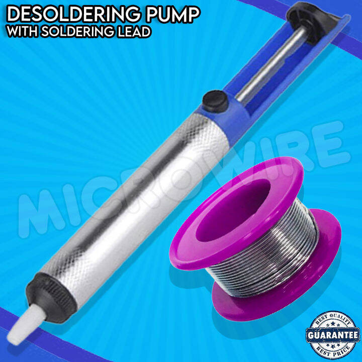 Desoldering Pump SET With Soldering Lead Heavy Duty Lazada PH