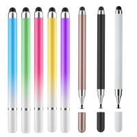 【lz】☊♕▦  Alta qualidade caneta stylus para tablet samsung huawei universal touch screen caneta 2 em 1 capacitiva caneta para o telefone móvel stylus