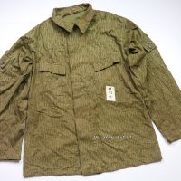 แจ็คเก็ตทหาร เสื้อกระสอบทหาร EAST GERMAN STRICHTARN RAIN CAMO FIELD SHIRT เยอรมันตะวันออก ลายสายฝน แจ็คเก็ตกระสอบ