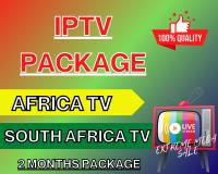 IPTV แพ็คเกจทีวี 2 เดือน , รับชมทีวีออนไลน์ AFRICA, SOUTH AFRICA TV, ภาพยนตร์, ซีรี่ย์, ข่าว, กีฬา, และอื่นๆอีกมากมาย  ภาพนิ่ง  สัญญาณ ดี  ภาพคมชัด Full HD, 4K