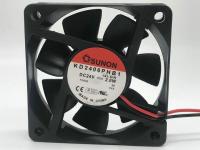 Jianzhun SUNON KD2406PHB1 6015 DC 24V 2.0W 6ซม. พัดลมทำความเย็นอินเวอร์เตอร์2023/ของแท้ power amplifire fan พัดลมระบายอากาศ