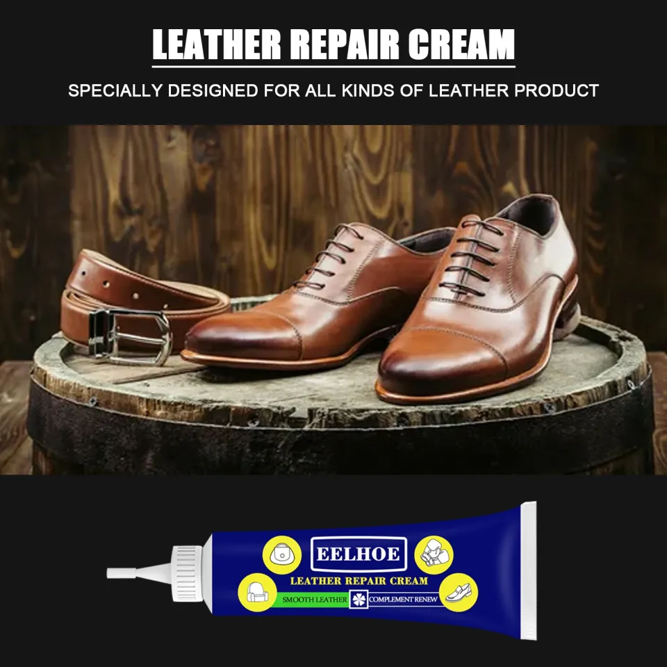 Black Leather Repair Gel Repairs Burns Holes Gouges for Leather