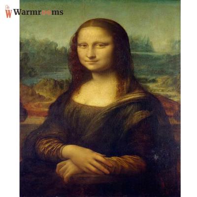 เจาะเต็มรอบ DIY 5D ภาพวาดเพชร Mona Lisa ศิลปะหัตถกรรมตกแต่งบ้าน