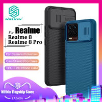 Nillkin แฟชั่น PC เคส สำหรับ Realme 10 4G 5G GT Neo3 GT Neo2 GT2 Pro 8 4G 8 Pro 9i 9 Pro 9 Pro Plus เคสโทรศัพท์ ธุรกิจกล้องป้องกันการกระแทกความเป็นส่วนตัวฝาหลัง