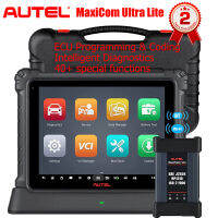 Autel MaxiCOM Ultra Lite 12.9 นิ้วสแกนเนอร์ OBD2 เต็มระบบ, สแกนเนอร์วินิจฉัยอัจฉริยะ, การเขียนโปรแกรม / การเข้ารหัส ECU J2534, บริการ 40+, การทำแผนที่โทโพโลยี