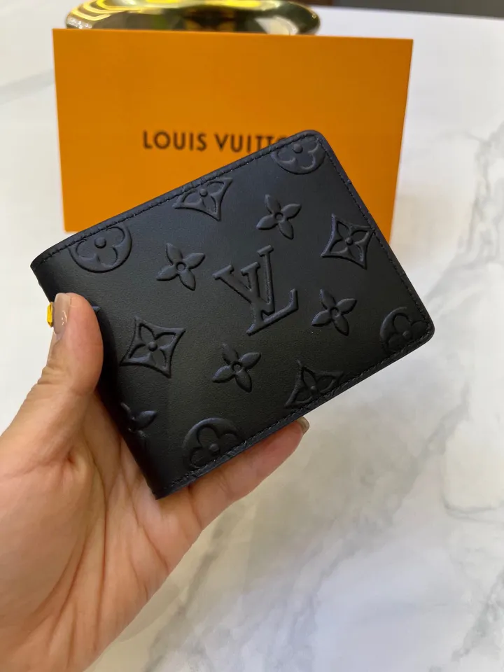 Gift box）Luxury Louis Women's Wallet Card Bag Handbag, Multi Pocket Cowhide  Fashion Wallet # 0231