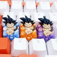 Handmade Three-dimensional Resin Goku Key Cap Mechanical Keyboard Keycap Compatible Cross MX Switches Keyboard Creative Artisan