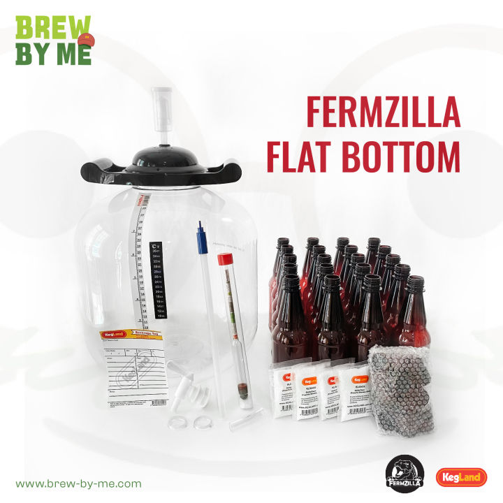 ชุดถังหมัก-fermzilla-flat-bottom-30l-ครบเซท-อุปกรณ์หมัก-คราฟต์เบียร์-สำหรับผู้เริ่มต้น-ทำเบียร์-homebrew