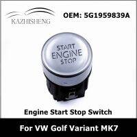 Start Stop Engine Mobil 5G195983เริ่มต้น9A ปุ่มกดสวิตช์สำหรับ VW กอล์ฟ/ตัวแปร MK7 5G1 839 959อะไหล่รถยนต์ที่ถอดเซ็นเซอร์ออกซิเจน