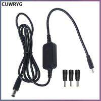 CUWRYG กล้องวงจรปิดทนทานเราเตอร์อินเตอร์เน็ตไร้สายสายแล็ปท็อป2.5/3.5/4.0/5.5Mm อะแดปเตอร์ PD To DC 12V Type C USB Convectors