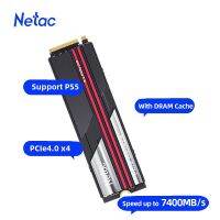 SSD Netac 1TB 2TB 4TB M2 NVMe M.2 SSD 2280 PCIe4.0แคช Dram แผ่นฮาร์ดไดรฟ์สถานะของแข็งภายในสำหรับ Ps5ชิ้น Igdxch