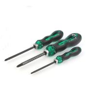 Double Head Screwdriver Magnetic Woodworking Tool Retractable Mini Screwdriver Removable Slotted Phillips Head Hardware Tool