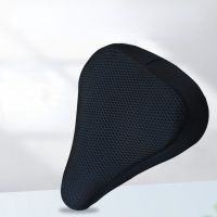 【LZ】✹☂♗  Bicicleta Sela 3D Soft Bike Seat Cover Ciclismo Silicone Assento Almofada Ciclismo Sela Respirável Bicicleta Confortável Bicicleta